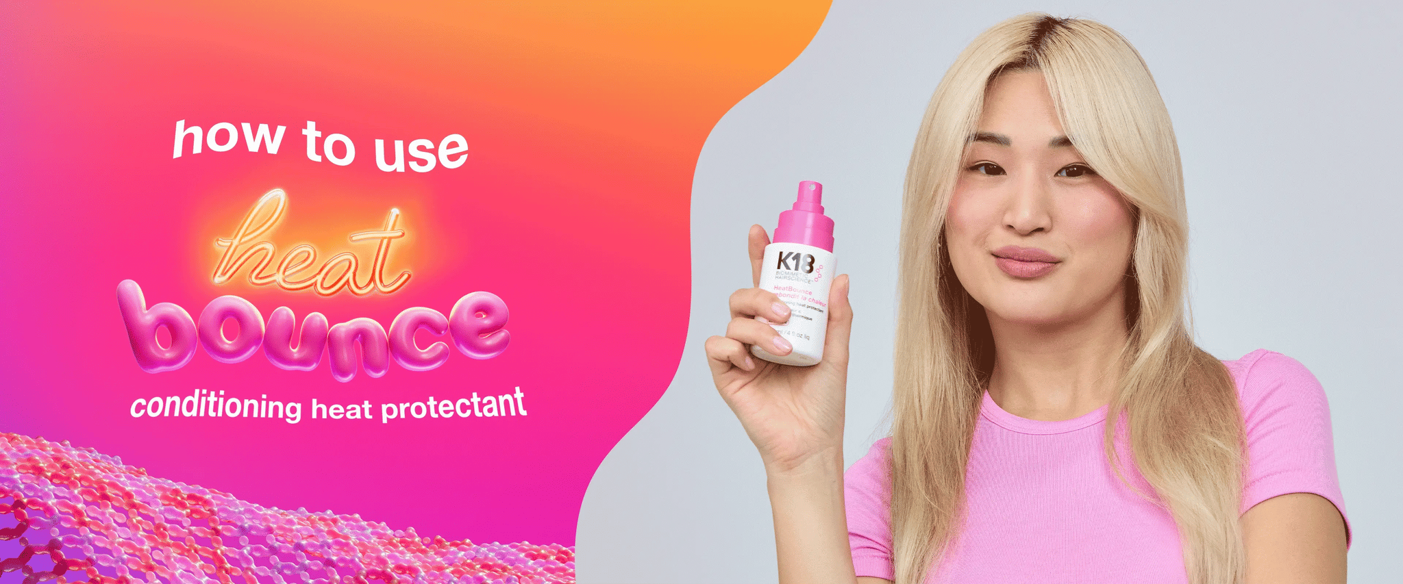 how to use HeatBounce conditioning heat protectant